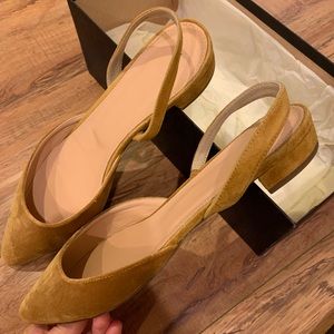 J crew Bronzed topaz color size 8 shoes.
